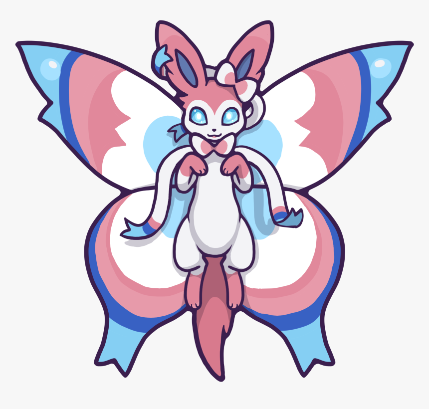 Sylveon , Png Download - Sylveon Butterfly, Transparent Png, Free Download
