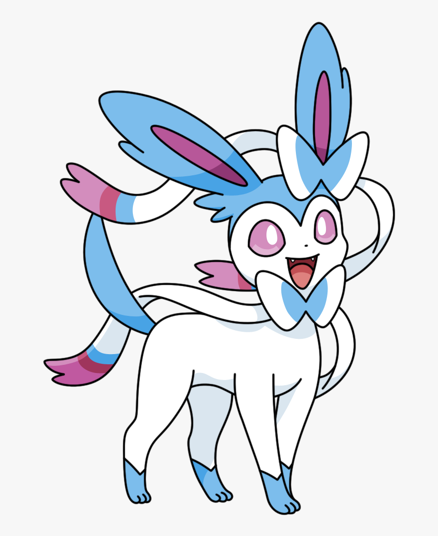 Sylveon Eevee Evolutions Shiny, HD Png Download, Free Download