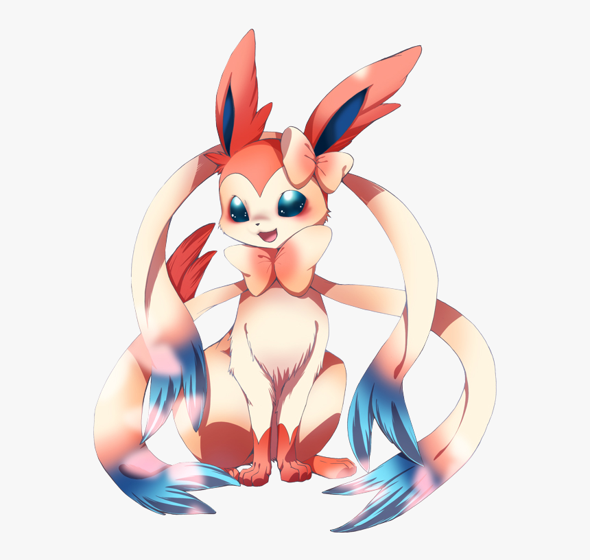 Sylveon , Png Download - Sylveon Realistic Fanart, Transparent Png - kindpn...