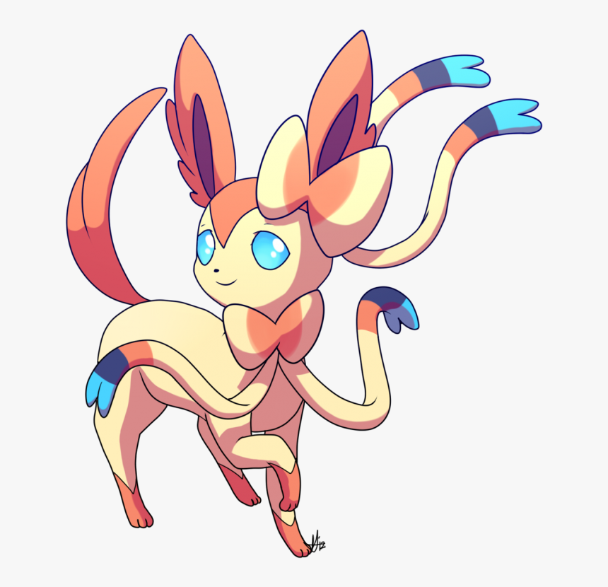 Sylveon Eevee Evolutions Pokemon, HD Png Download, Free Download