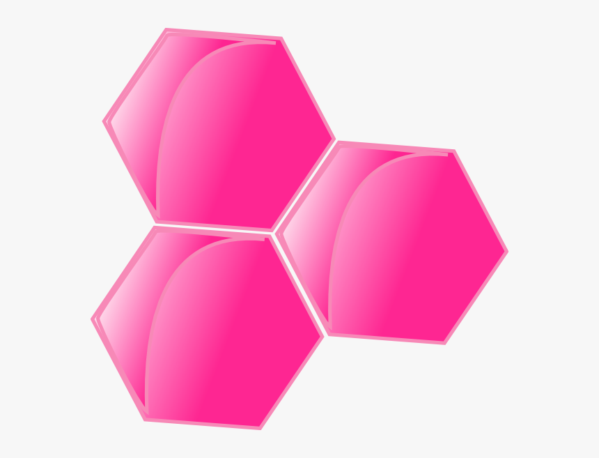 Pink Honeycomb Clipart, HD Png Download, Free Download