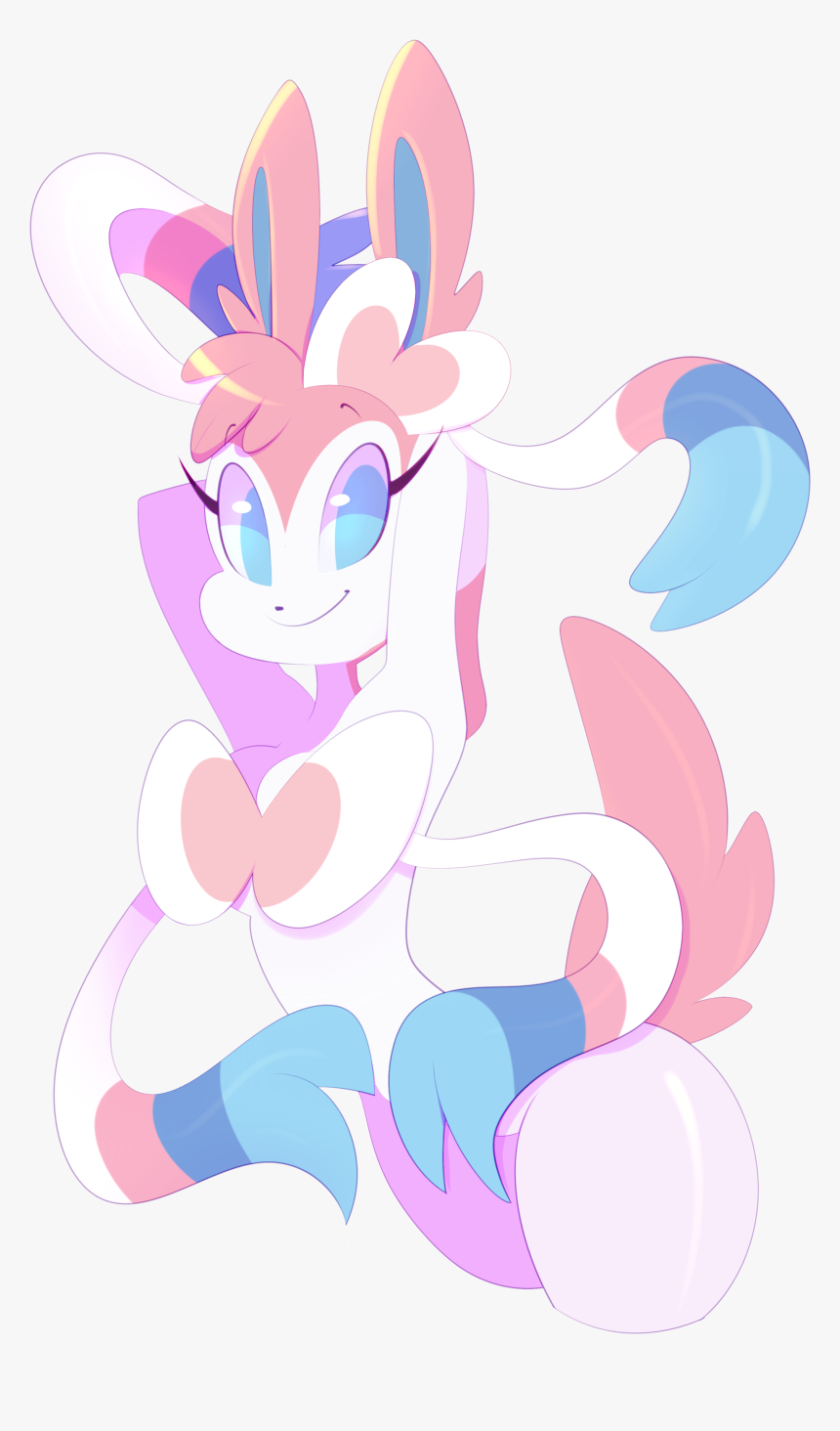 Pokemon Sylveon Sexy Fanart, HD Png Download, Free Download