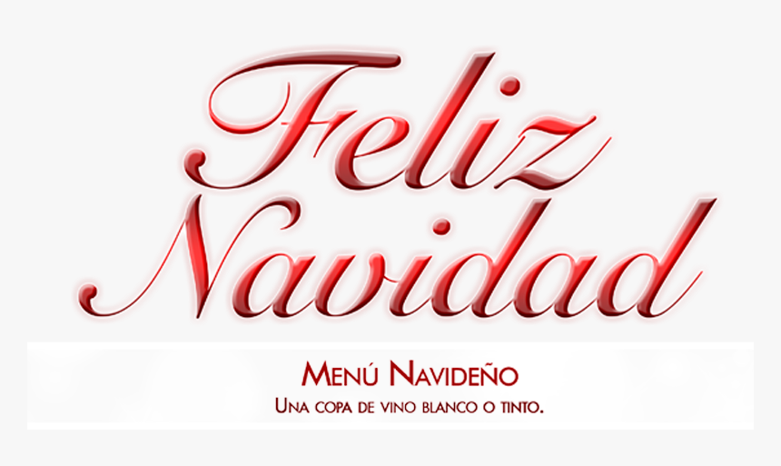 Feliz Navidad - Feliz Navidad Png Blanco, Transparent Png, Free Download