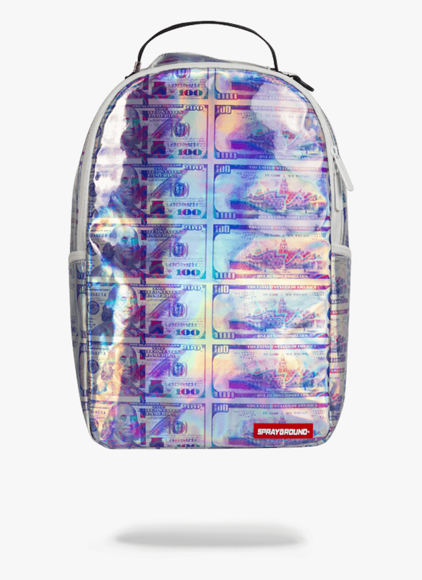 Sprayground Hologram Money Backpack, HD Png Download, Free Download