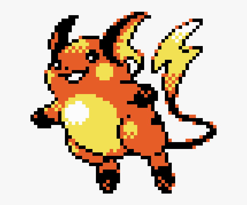 Raichu Clipart , Png Download - Pixel Art Pokemon Raichu, Transparent Png, Free Download