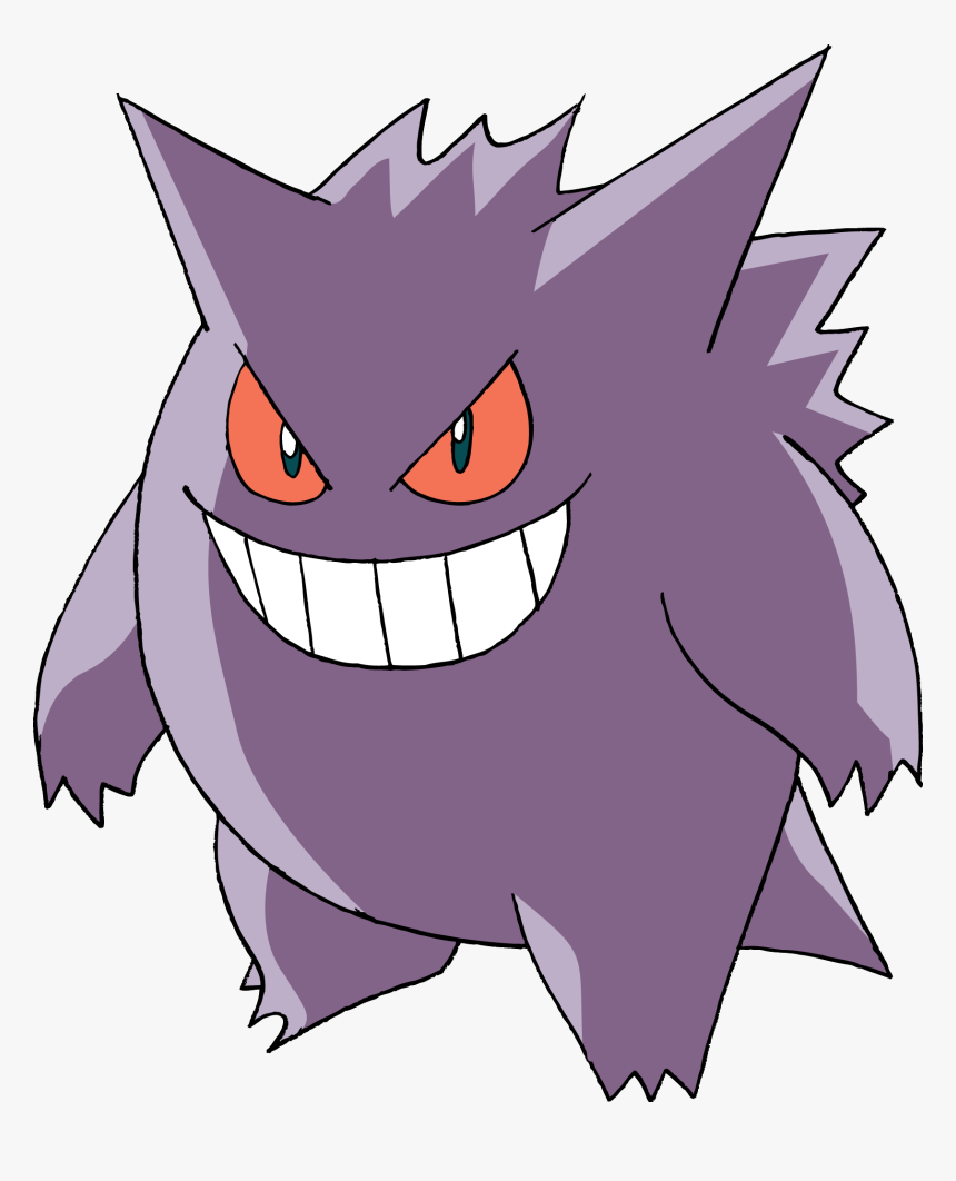 Image - Gengar Pokemon Png, Transparent Png - kindpng