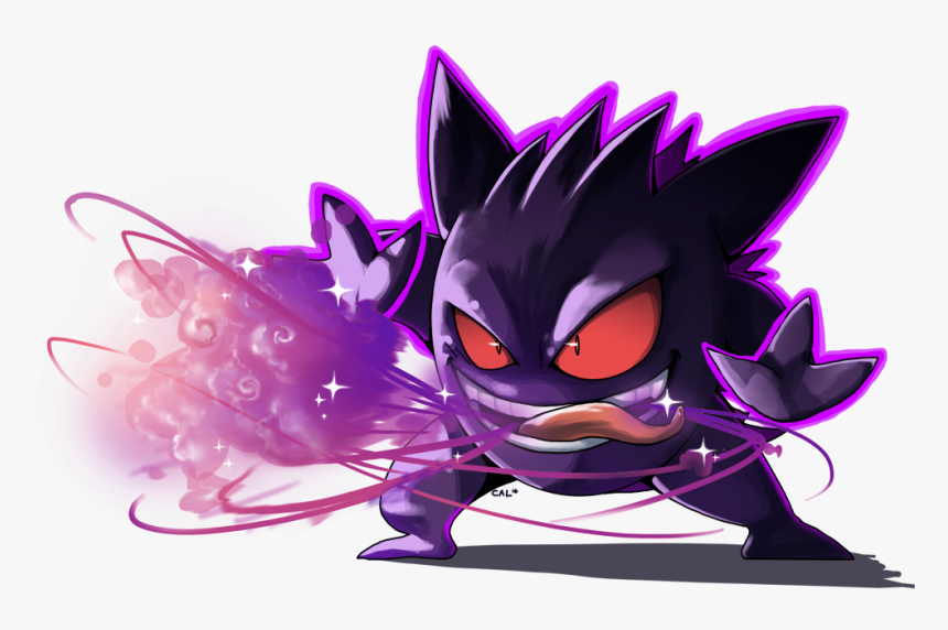 Gengar Used Dream Eater By Imbisibol - Gengar Dream Eater, HD Png Download, Free Download