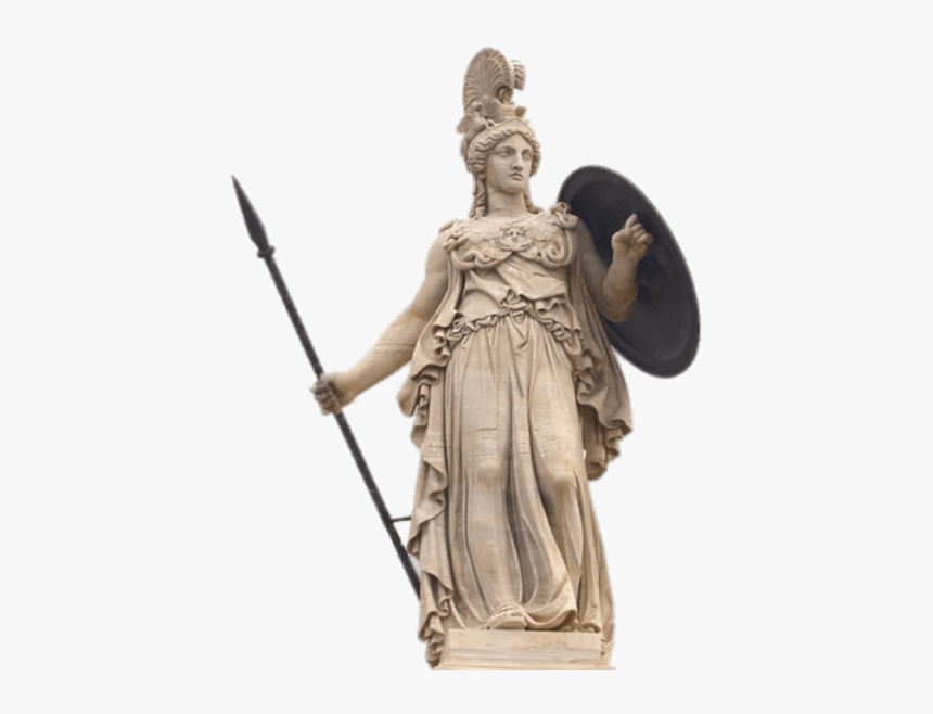 Image - Athena Statue Transparent Background, HD Png Download, Free Download