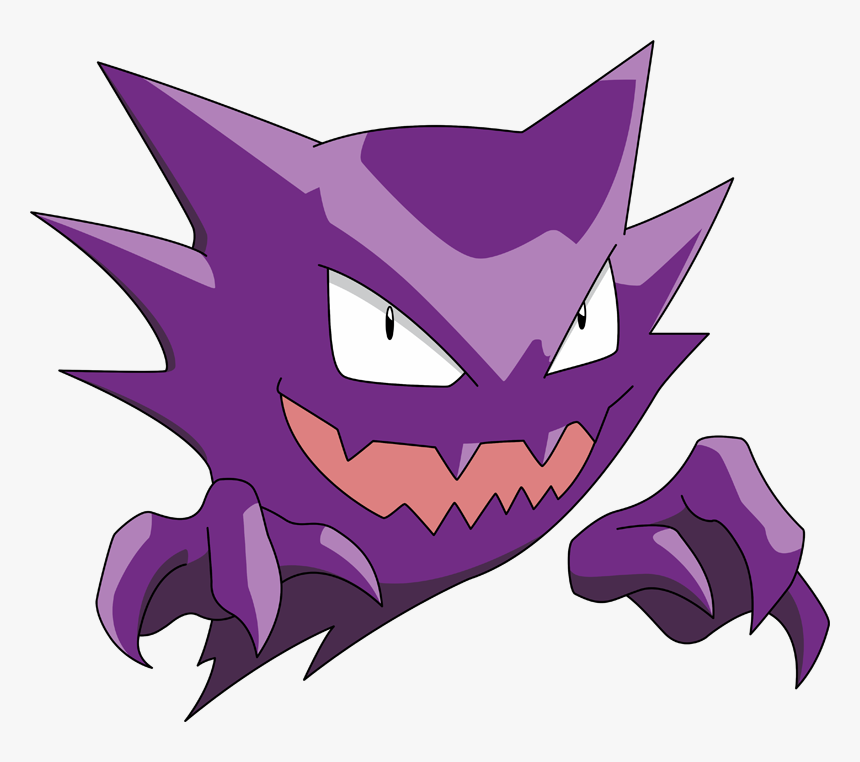 Haunter Pok Dex Stats - Pokemon Haunter Png, Transparent Png, Free Download