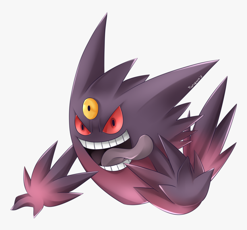 Mega Gengar Png - Imagen Png Mega Gengar, Transparent Png, Free Download