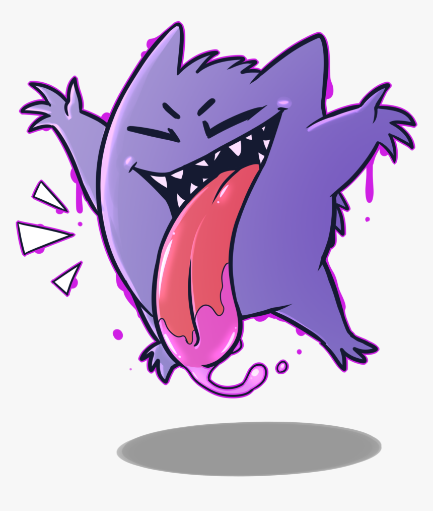 Gengar Is A Stinky Boy - Cartoon, HD Png Download, Free Download