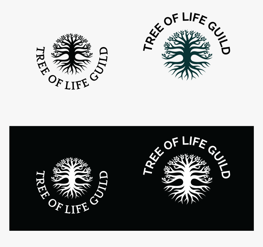 Elegant, Serious Logo Design For Tree Of Life Guild - Illustration, HD Png Download, Free Download