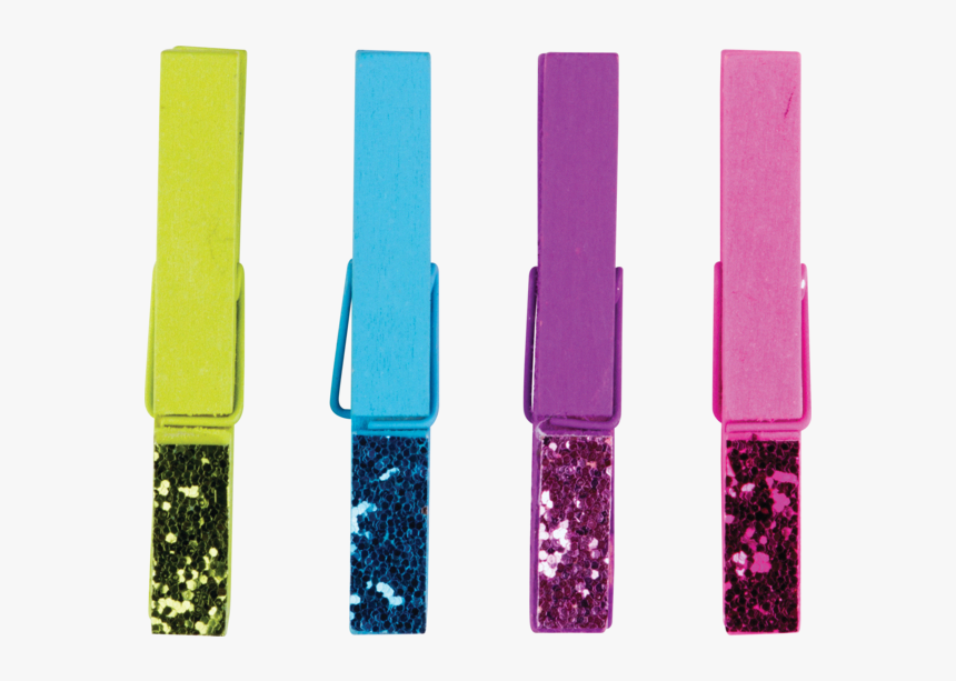 Clothespin Glitter Transparent, HD Png Download, Free Download