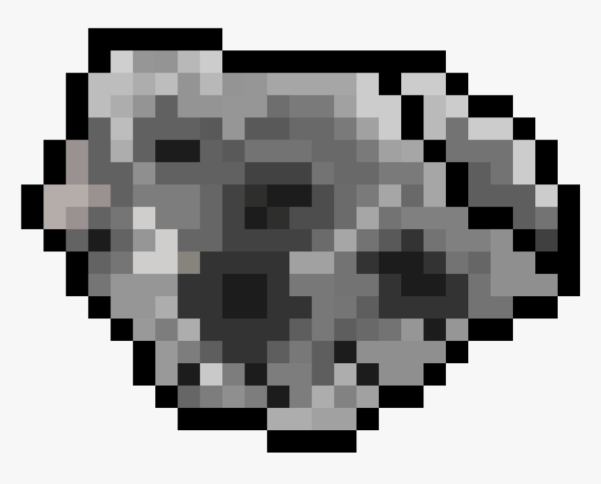 Pixel Art Asteroid Sprite, HD Png Download, Free Download