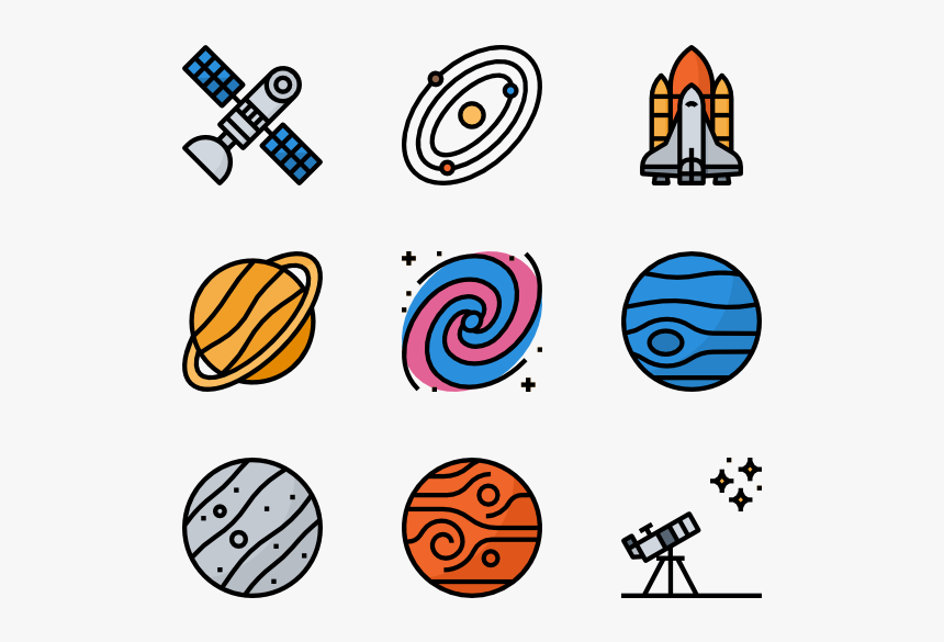 Space - Meteorites Icon Png, Transparent Png, Free Download