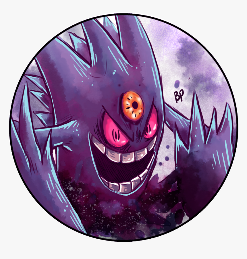 Gengar Art, HD Png Download, Free Download