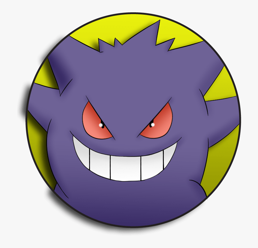 Gengar , Png Download - Gengar Compared To Humans, Transparent Png, Free Download