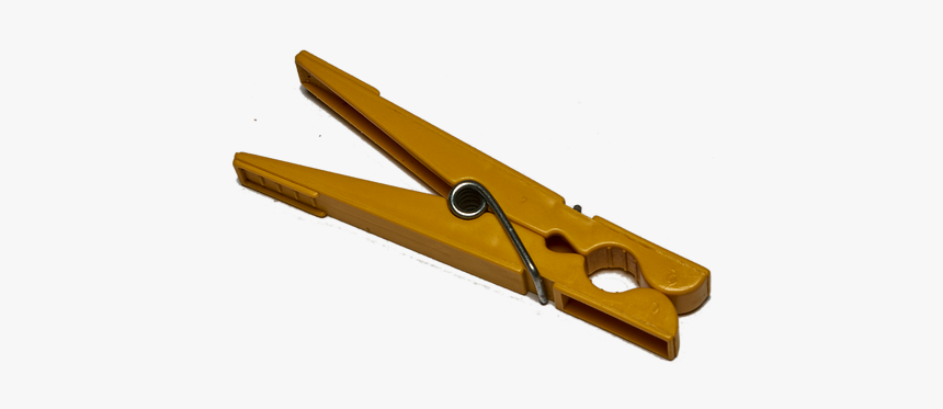 Clothes Peg Isolated Yellow Free Picture - Transparent Peg, HD Png Download, Free Download