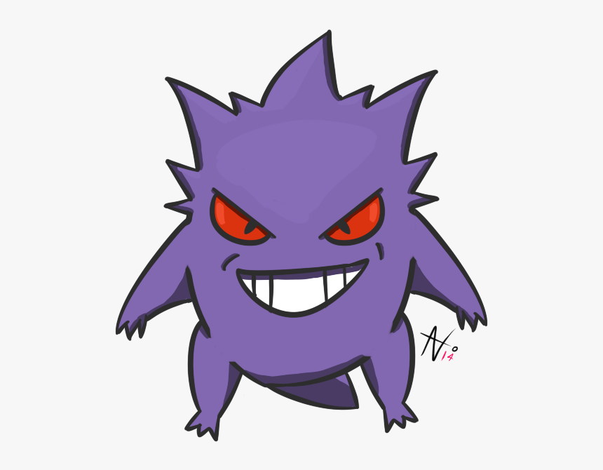 #094 Gengar - Cartoon, HD Png Download, Free Download