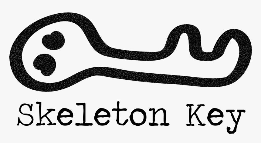 Skeleton Key Logo - Calligraphy, HD Png Download, Free Download