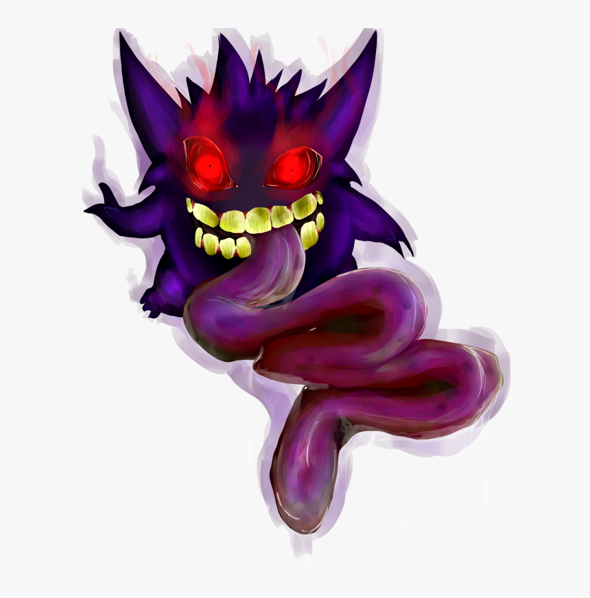 Gengar - Illustration, HD Png Download, Free Download