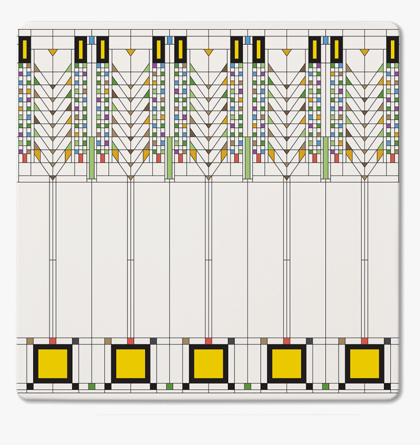 Frank Lloyd Wright Patterns Tree Of Life, HD Png Download, Free Download