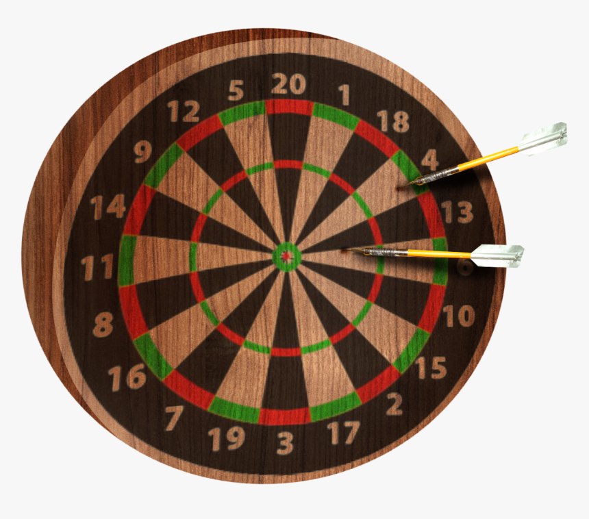 Dart Board Png - National Darts Federation Of Canada Dart Board, Transparent Png, Free Download