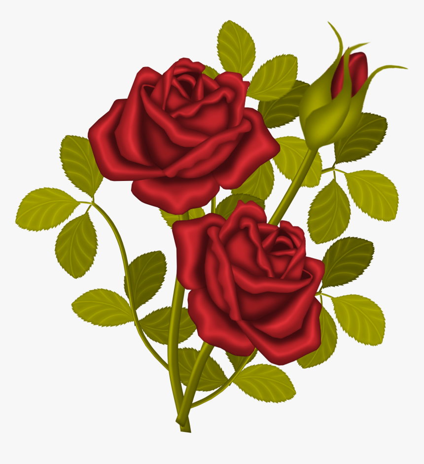 Transparent Roses Bouquet Clipart - Rose Bouquet Clipart, HD Png Download, Free Download