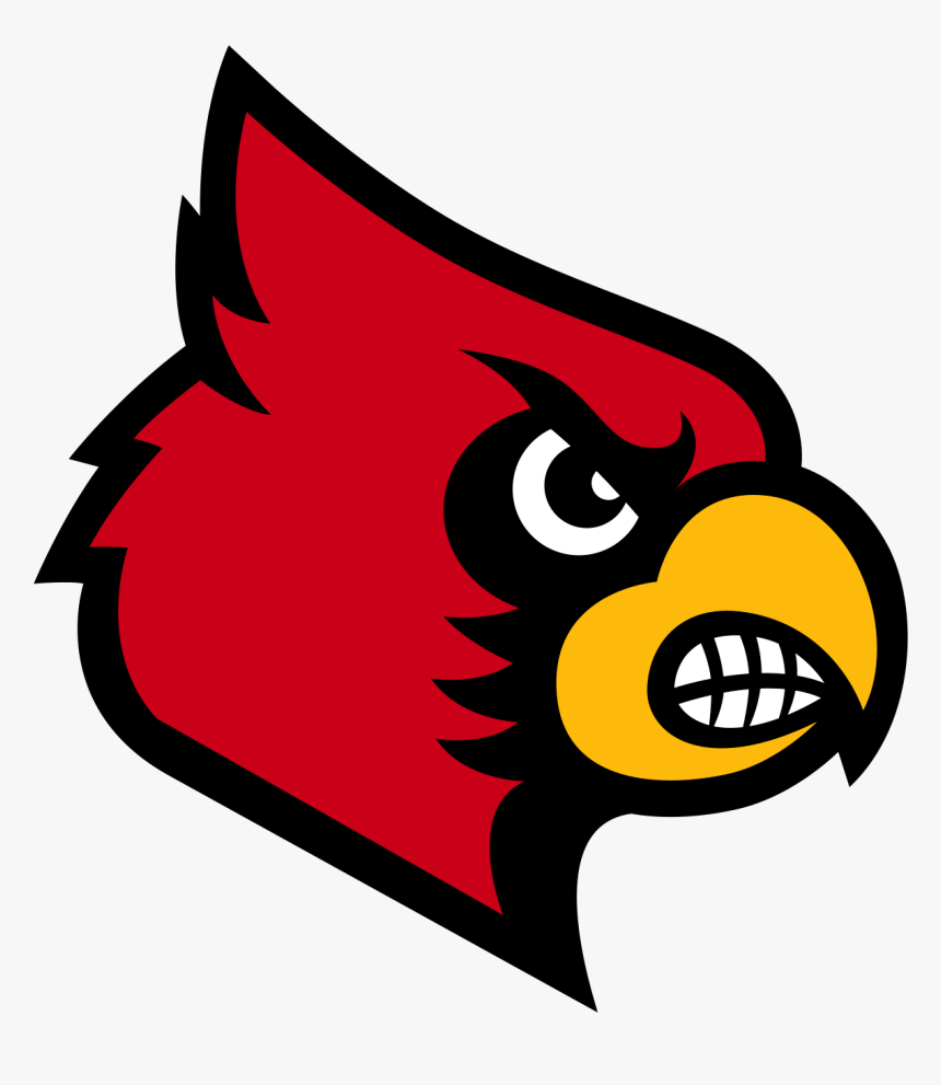 Louisville Cardinal Mascot Clipart - Louisville Cardinals, HD Png Download, Free Download