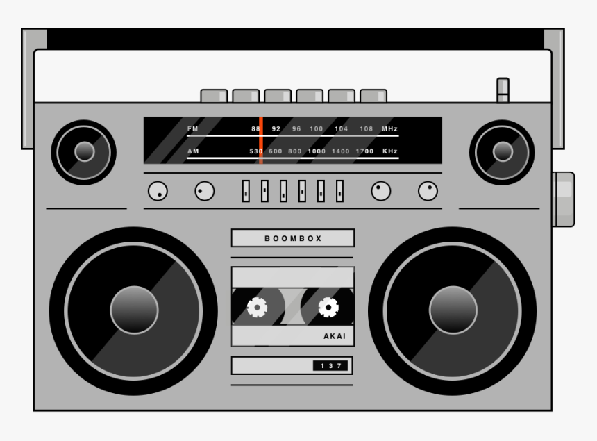 Boombox - Boombox Png, Transparent Png, Free Download