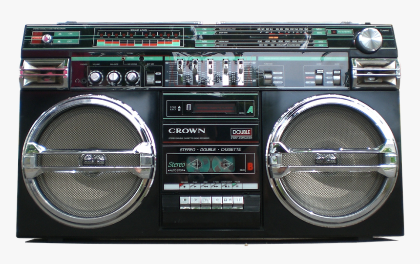 Boombox, Ghetto-blaster, Stereo, Retro, Radio, Speaker - Boombox Png, Transparent Png, Free Download