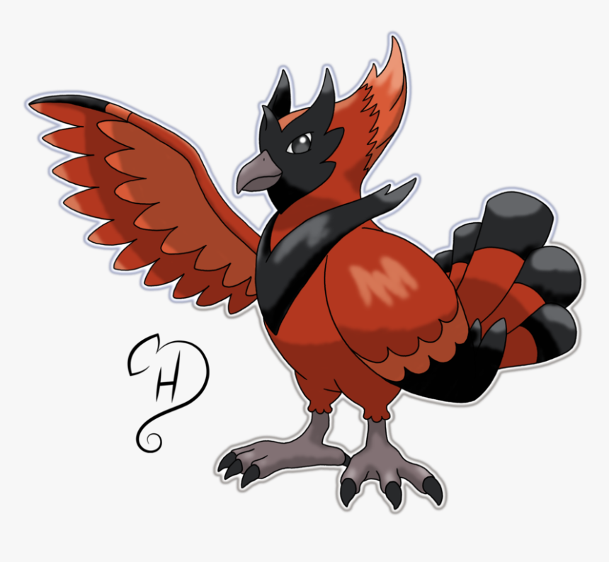 Transparent Cardinal Png - Red Bird Pokemon Name, Png Download, Free Download