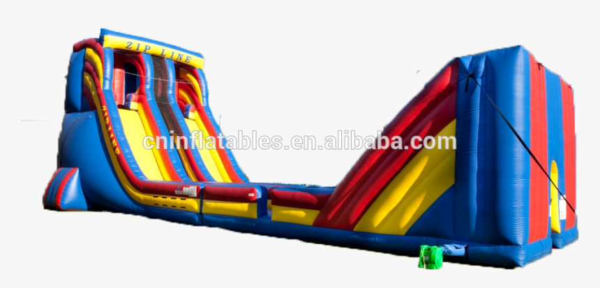 Interactive Inflatable Games Slide,hot Sale Big Inflatable - Inflatable Zipline, HD Png Download, Free Download