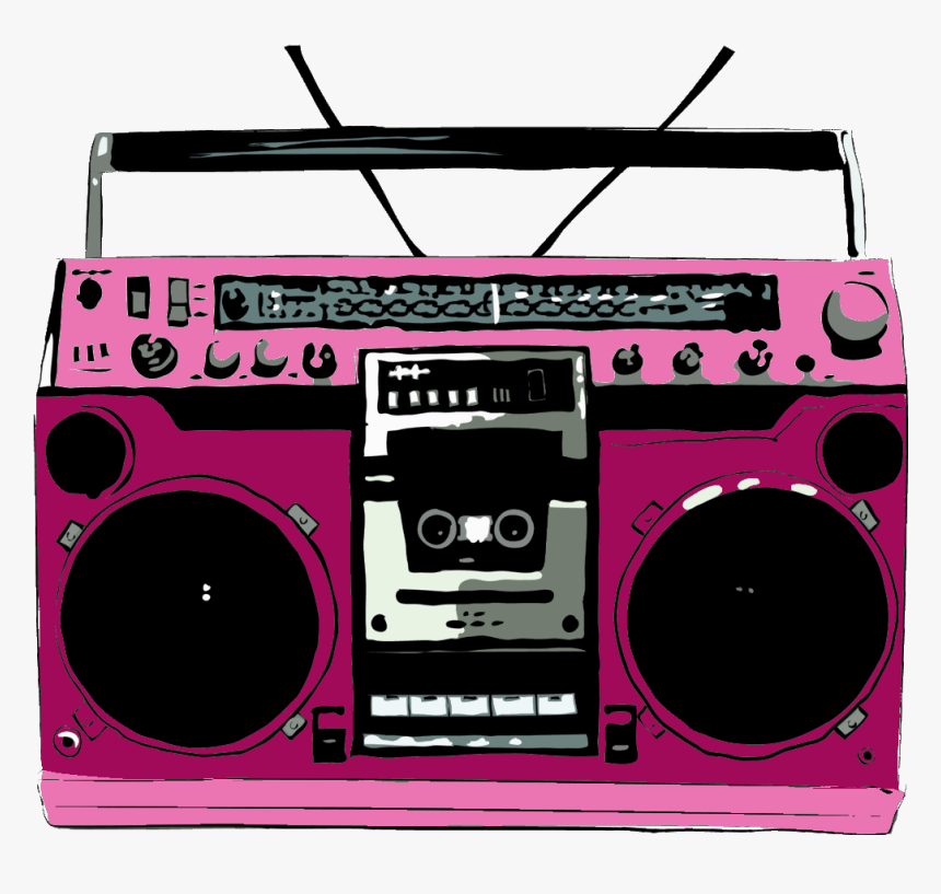 Gif Boombox Transparent Background , Png Download - Transparent Background Boombox Clipart, Png Download, Free Download