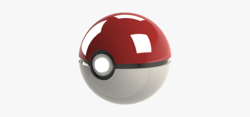 Drawn Pokeball Transparent Background - Pokemon Ball Png 3d, Png Download, Free Download