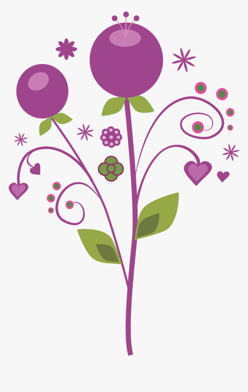 Vectores De Flores Png, Transparent Png, Free Download