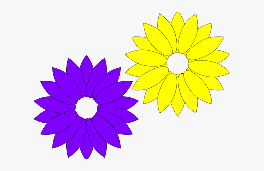 Purple Flower Clipart Real - British Petroleum Logo, HD Png Download, Free Download