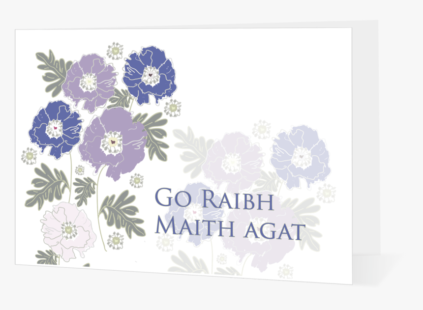 Go Raibh Maith Agat Purple Flower - Story Of The Malakand Field, HD Png Download, Free Download