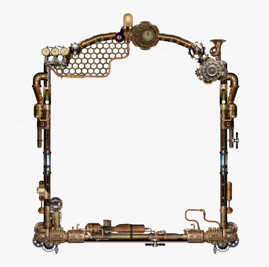 15 Steampunk Border Png For Free Download On Mbtskoudsalg - Steampunk Photo Frame Png, Transparent Png, Free Download