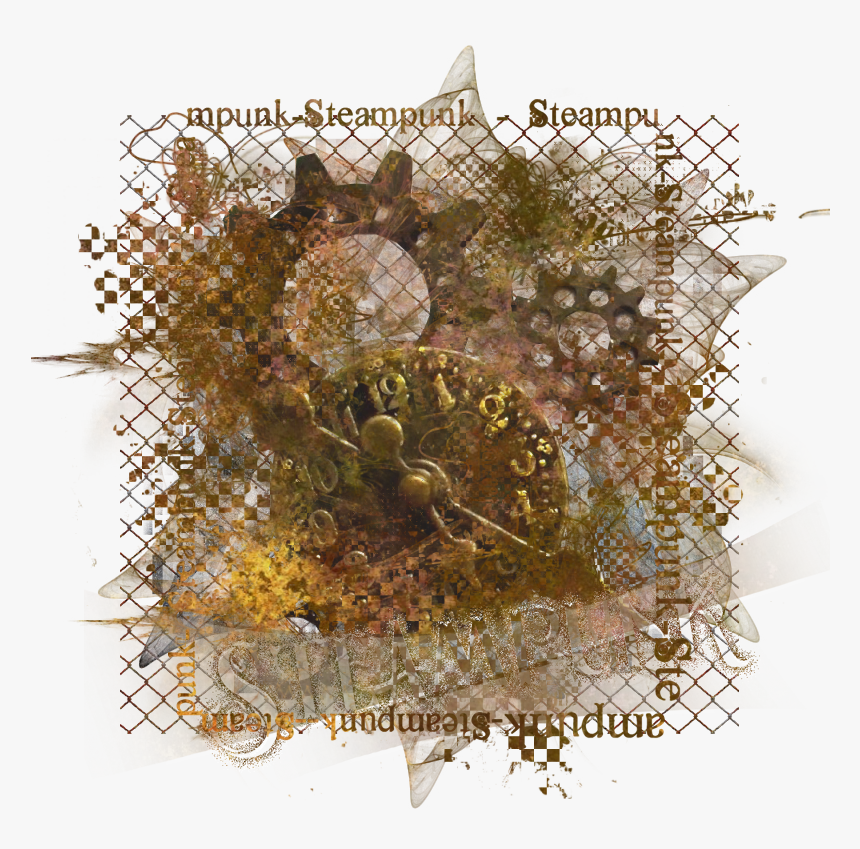 Steampunk Element Background 800 X 800 Png Transparent - Graphics, Png Download, Free Download