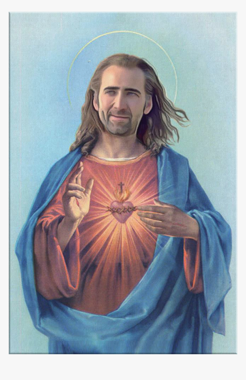 Nicolas Cage Jesus, HD Png Download, Free Download
