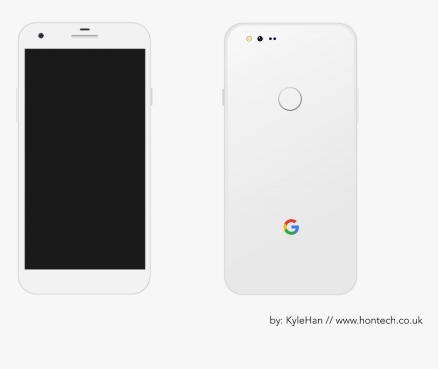 Google Pixel Png - Pixel 2 Phone Transparent, Png Download, Free Download