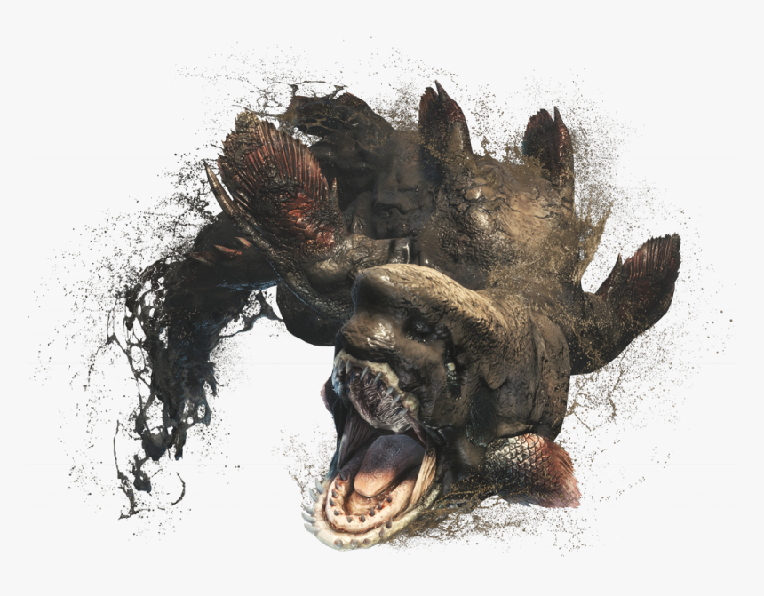 World Jyuratodus Render - Monster Hunter World Jyuratodus, HD Png Download, Free Download