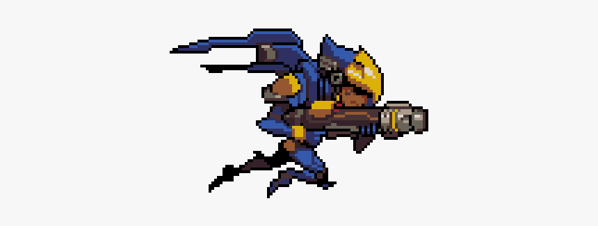 Overwatch Pharah Pixel Spray, HD Png Download, Free Download