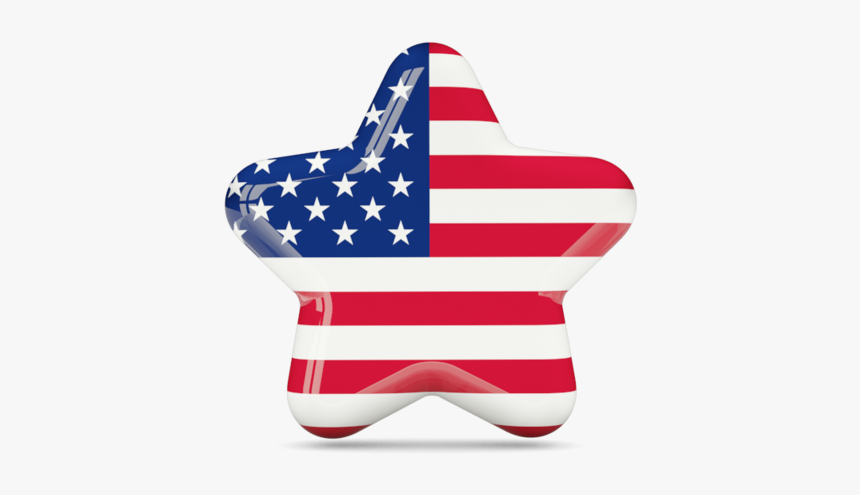 Download Flag Icon Of United States Of America At Png - Usa Flag Star Icon, Transparent Png, Free Download