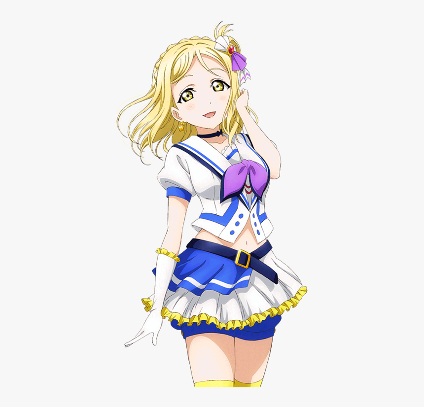 Love Live Png - Mari Ohara Aozora Jumping Heart, Transparent Png, Free Download