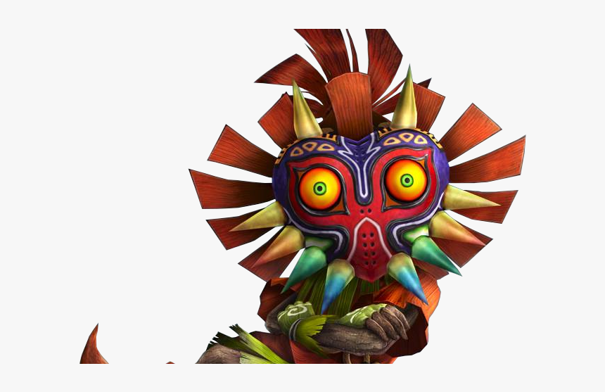 Shadow In His Possible Idle Pose - Majora Skull Kid, HD Png Download, Free Download