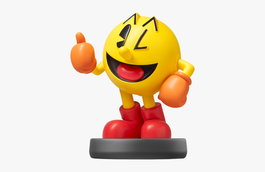 Super Smash Bros Pac Man Amiibo, HD Png Download, Free Download