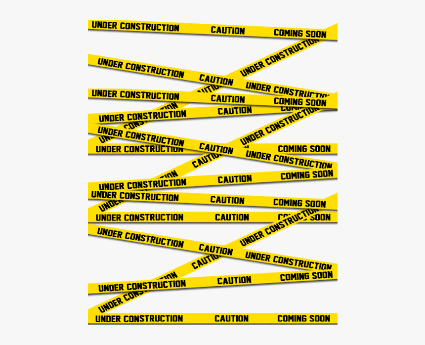 Forever Live Young - Under Construction Tape Png, Transparent Png, Free Download