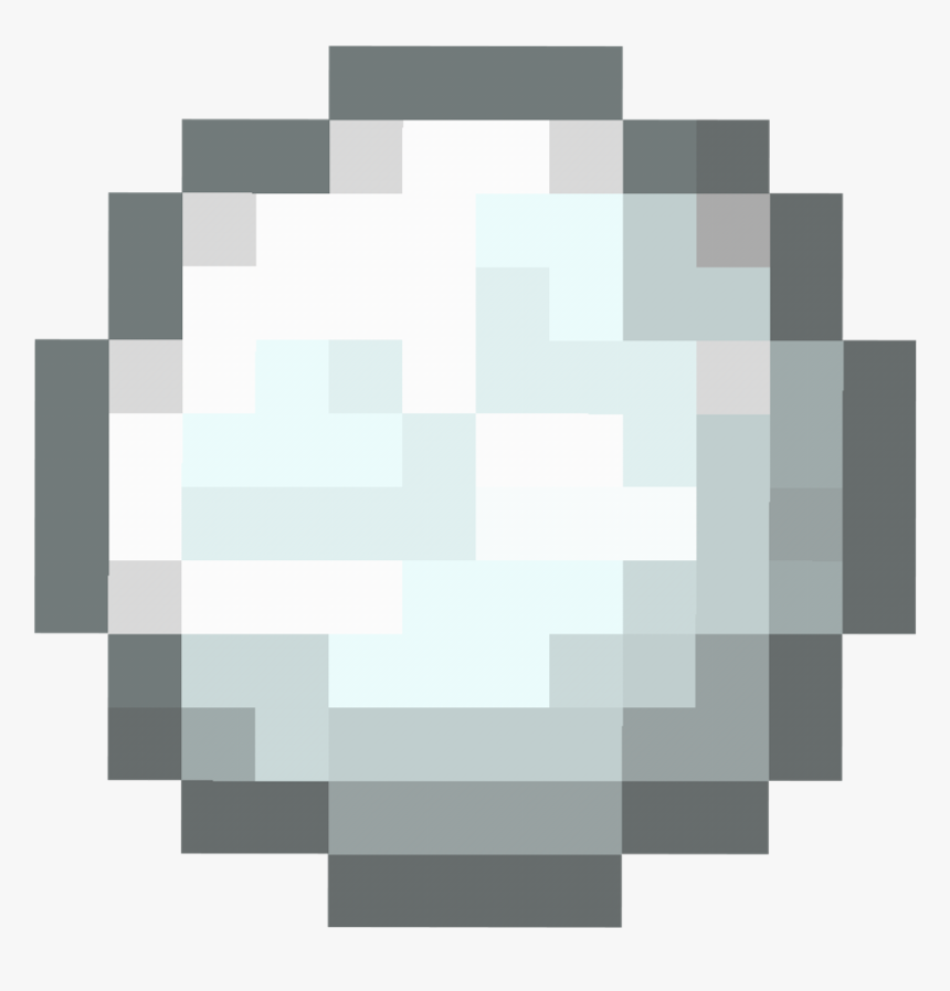 Minecraft Snowball, HD Png Download, Free Download